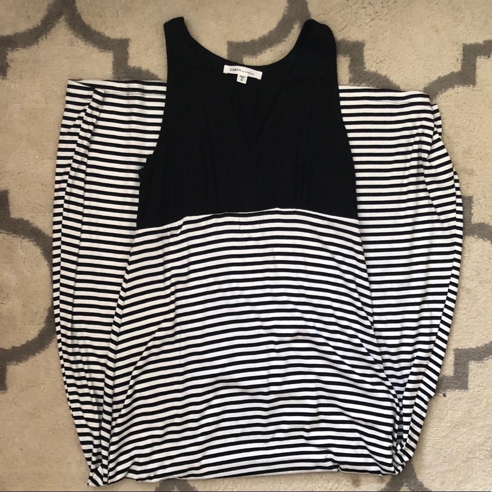 Karen Kane striped maxi